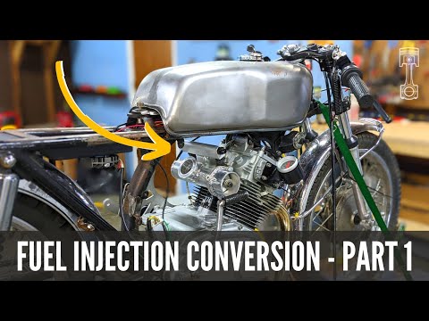 Converting my SUPERCHARGED 1968 Honda to FUEL INJECTION - PART 1
