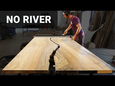 A river table...without a river
