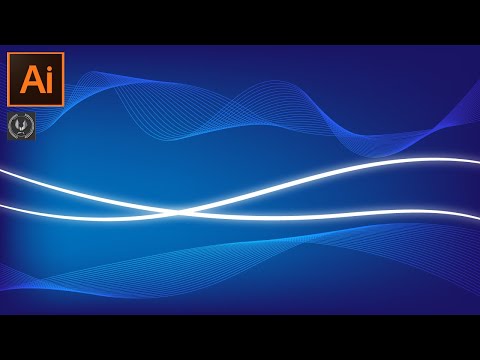 Adobe Illustrator CC Tutorial - How to create an Elegant Modern Background Design