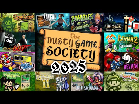 The Dusty Game Society 2025 Time Capsule