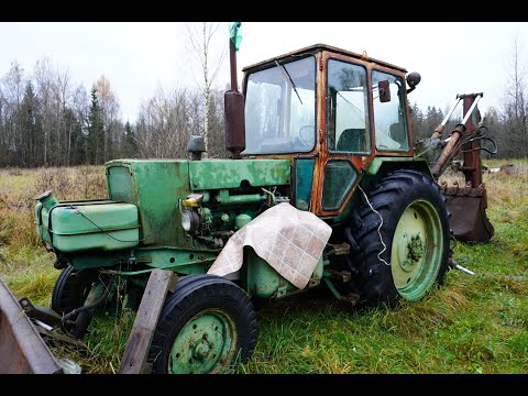 Starting JUMZ BACKHOE after 8 years + Test Drive