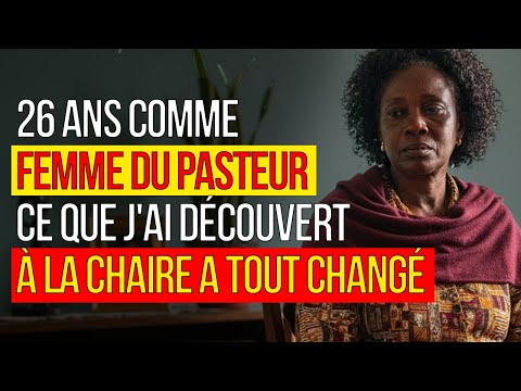 HISTOIRE VRAIE : 26 ans comme femme du pasteur — Ce que j'ai découvert à la chaire a tout changé
