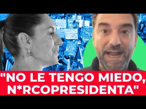 I'M NOT LEAVING MEXICO! Spanish journalist responds to Sheinbaum's threats and shuts her up