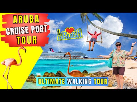Ultimate Aruba Cruise Port Tour - Walking Tour Downtown Oranjestad Aruba