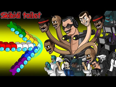 어몽어스 VS Skibidi Toilet: The Ultimate War (Epic Animation)