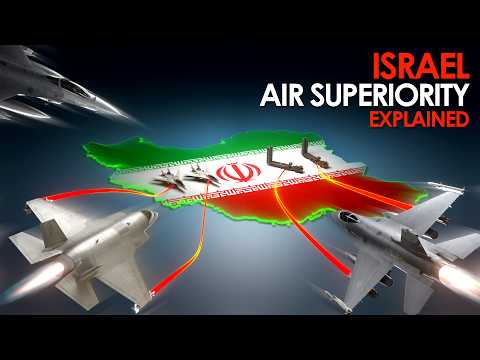How Israel Gain Air Superiority Over Iran in 2 Days? #israel #iran #airsuperiority
