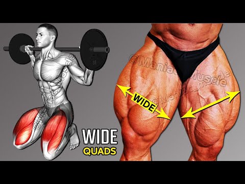 Perfect Routine Quads for WIDE Legs Exercises Fast !