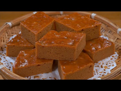 广式经典美味红糖马拉糕配方来啦，做法超级简单易学，暖糯有嚼劲，味道和买的一样，自己做健康卫生无添加#like #家常菜 #food #cooking #烹饪