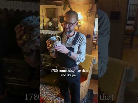 We found this covered in soot and full of nuts and bolts… turns out it’s a 250yr-old piece of art!