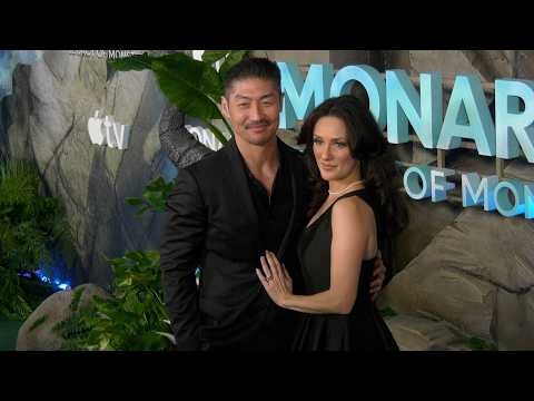 Brian Tee and Mirelly Taylor attend the world premiere of Apple's "Monarch: Legacy of Monsters" sS2