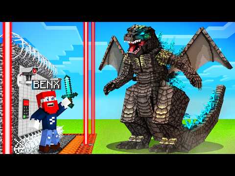 GODZILLA vs SICHERE BENX BASE in Minecraft