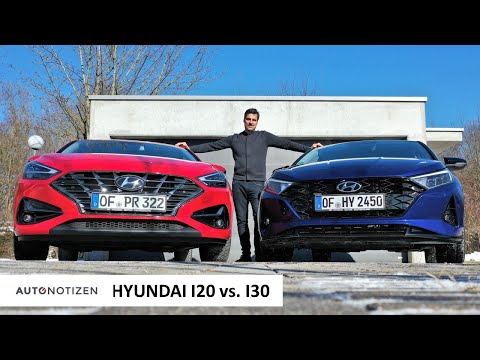Hyundai i20 or i30? Small car and compact car with 120 hp compared | Test | Review | 2021