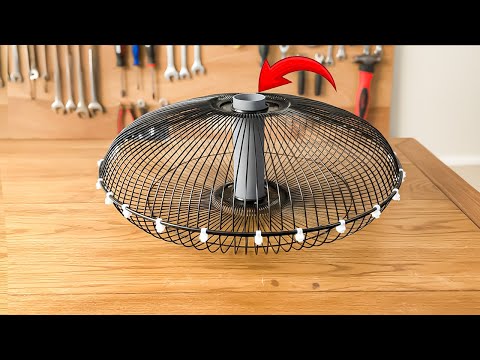 Don’t throw away your old fan cage 😱 What I made from it will shock you!