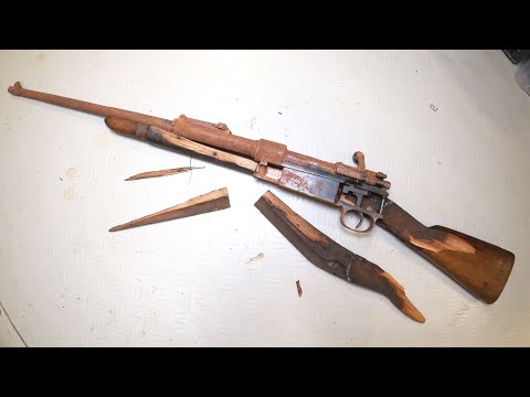 Restoration of German Kar98K WWII Rifle