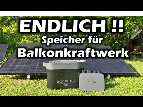 EcoFlow PowerStream Speicher für Balkonkraftwerke. Code in der Videobeschreibung.