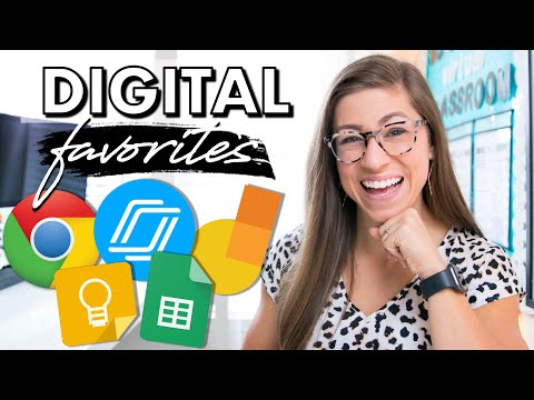 MY CURRENT DIGITAL FAVORITES | Best Websites for Virtual Teaching!