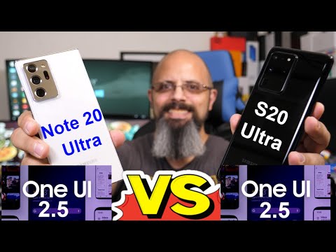 Samsung Galaxy Note 20 Ultra Vs Samsung Galaxy S20 Ultra,This Might Surprise You!! One UI 2.5 Update