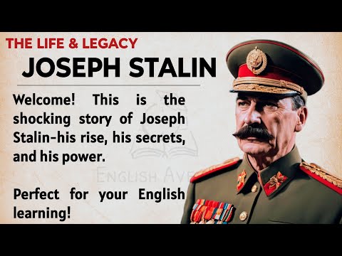 Joseph Stalin: The Shocking Untold Story || Learn English Through Story Level 3 🔥 || Graded Reader ✅