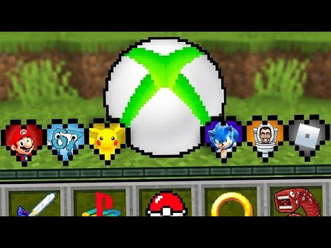 Minecraft, But There’s VIDEO GAME Hearts