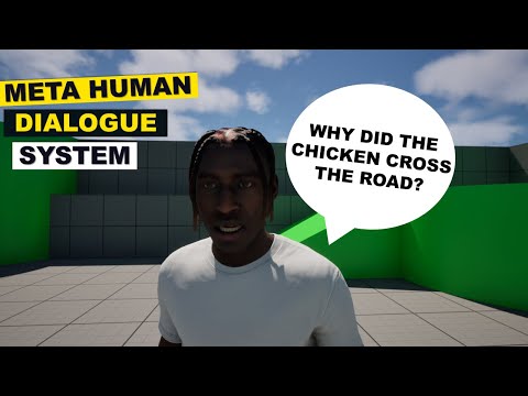 How To Make A Dialogue System with MetaHumans and Facial Animations (Unreal Engine 5 Tutorial)