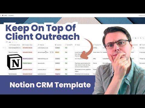 Tracking Client Leads using Notion