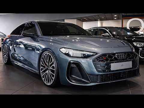 New 2026 Audi S5 Sedan - Interior & Exterior Walkaround