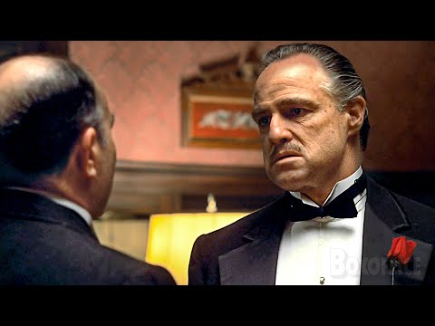 "You don't even think to call me Godfather" | Legendary First Scene | The Godfather | CLIP