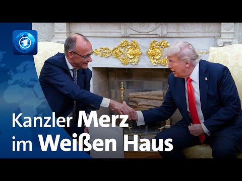Bundeskanzler Merz zu Besuch bei US-Präsident Trump
