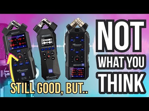 The NEW Zoom Essential H1 H4 H6 Recorders are Not What You Think