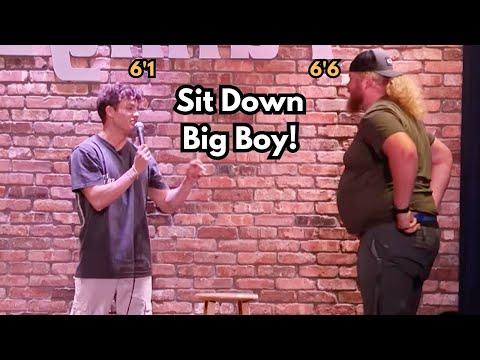 When Hecklers Try To Fight Back Against Comedians… Bad Idea