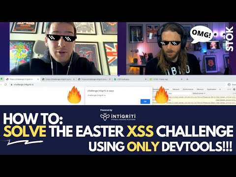 Finally! HOW TO solve the INTIGRITI Easter XSS challenge using only Chrome DEVTOOLS!
