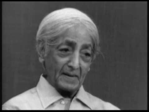 How can one face an incurable disease? | J. Krishnamurti
