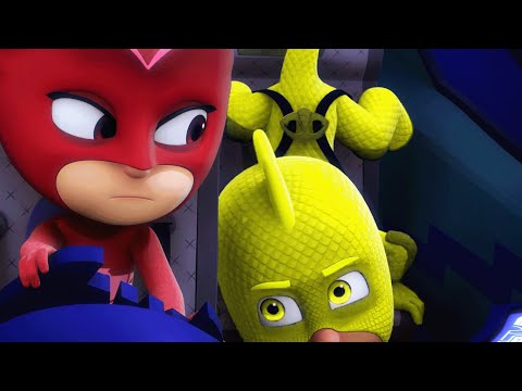 Yellow Gekko | Catboy VS. Robo-Cat | PICK YOUR FAV COLOR | PJ Masks Funny Colors