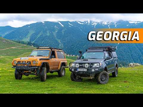 Is this Europe's BEST Overland Destination? - Georgia PART 1 | 4x4 Adventure - Hilux & Patrol