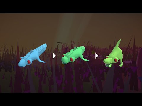 My first island animal has evolved! (🧬Evolution Simulated #5)