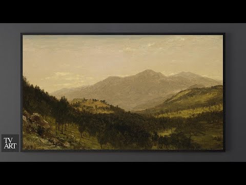 TV Art Screensaver | Landscape Vintage Art By John Frederick Kensett | 2 Hours