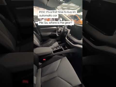 Once upon a time: one hand on the wheel, another on the gear stick. Today, there’s nothing to hold.