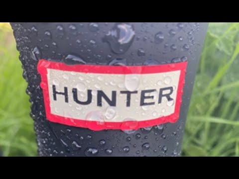 Hunter Men's Original Tall Rain Boots - Unboxing