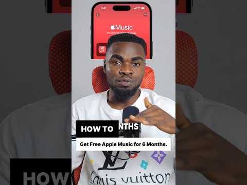 How to get free Apple Music subscription for 6 months. #shorts #applemusic #music #techtips