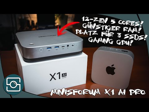 Ist das der BESTE Windows Mini-PC? Minisforum X1 AI Pro Review