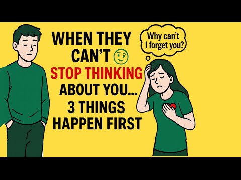 When an Avoidant Can’t STOP Thinking About You… 3 Things Happens First | Avoidant Fantasy