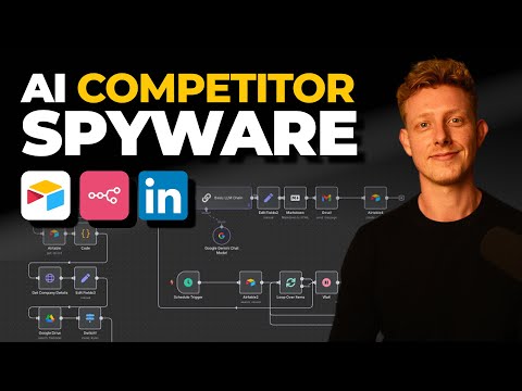How I Built a Competitor Analysis AI System in n8n (No-Code)