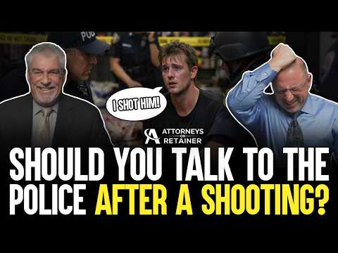 Should You Talk to the Police After a Self-Defense Shooting?