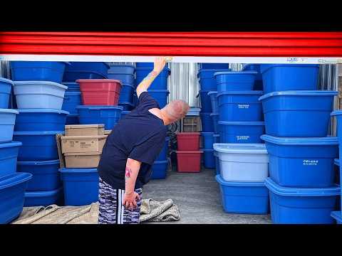 I Gambled HARD On a Storage Unit FULL Of Boxes and Totes and SCORED HUGE!