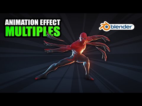 "Multiples" smear effect in Blender 3