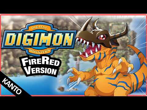 A Pokémon Fire Red Nuzlocke, but with DIGIMON!