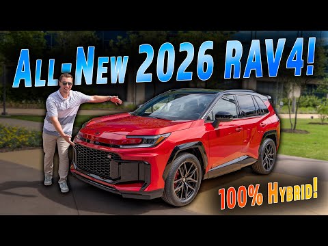 The 2026 Toyota RAV4 Is Here And It's 100% Hybrid! (Or PHEV)