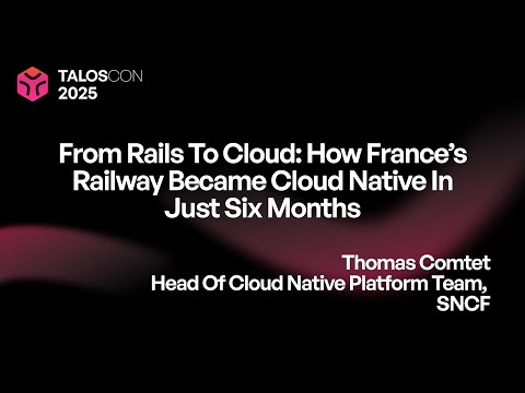 From rails to cloud: How France’s railway became cloud native in just six months