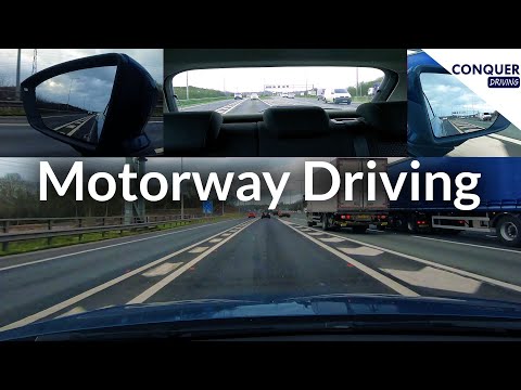 Motorway Driving - Judging if There is Space, Joining, Changing Lane, Speed and Staying Safe