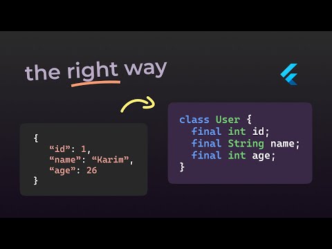 Flutter JSON Parsing | Step-By-Step Tutorial on Object to JSON Conversion